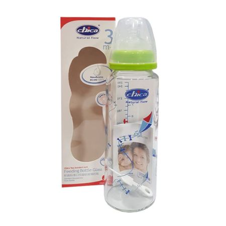 Chica Baby Feeding Bottle (300ml) 3m+ BPA-free