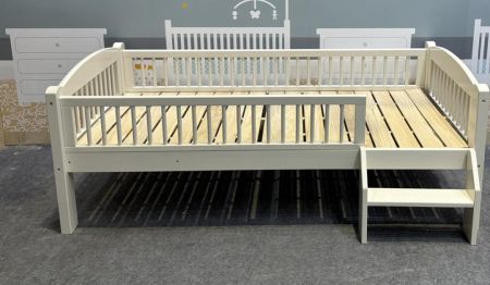 Toddler Big Wooden Bed