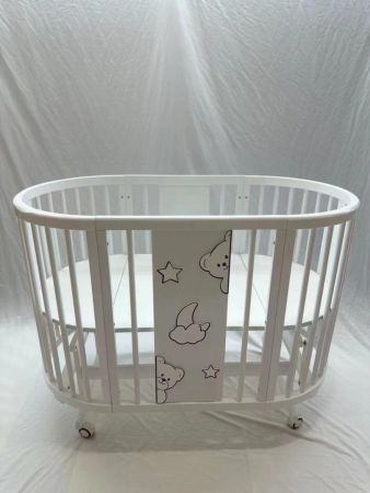 Wooden Oval crib